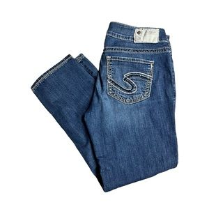 Silver Suki women’s straight leg low rise jeans SZ 27